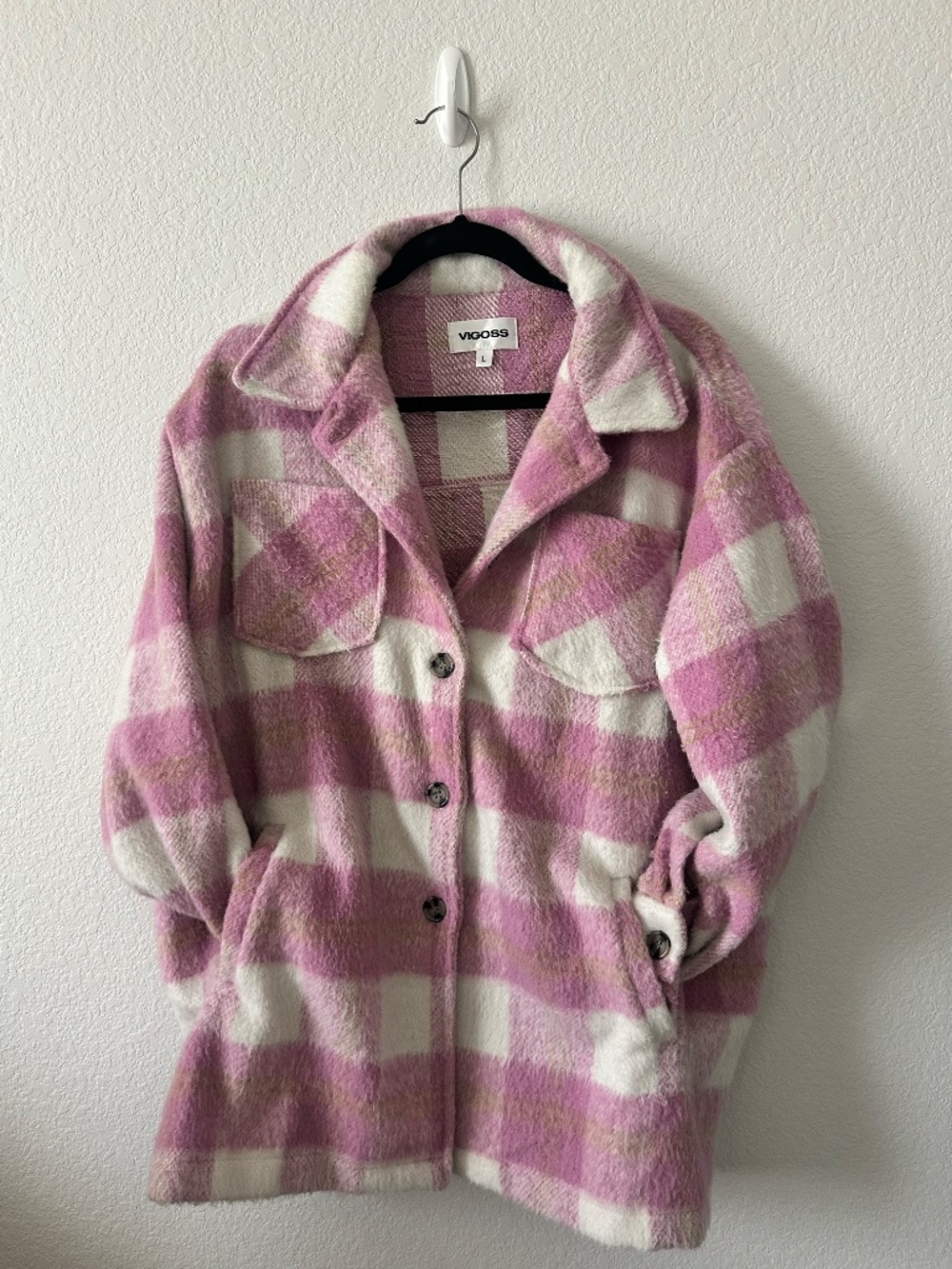 Vigoss Pink Shacket - Picture 2 of 5
